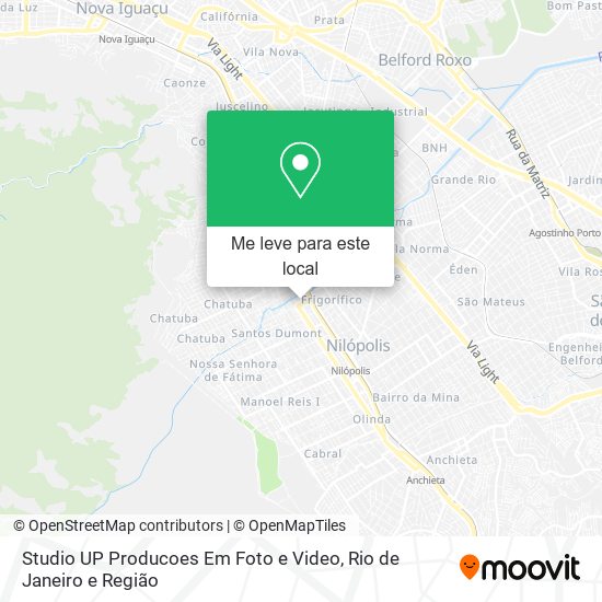 Studio UP Producoes Em Foto e Video mapa