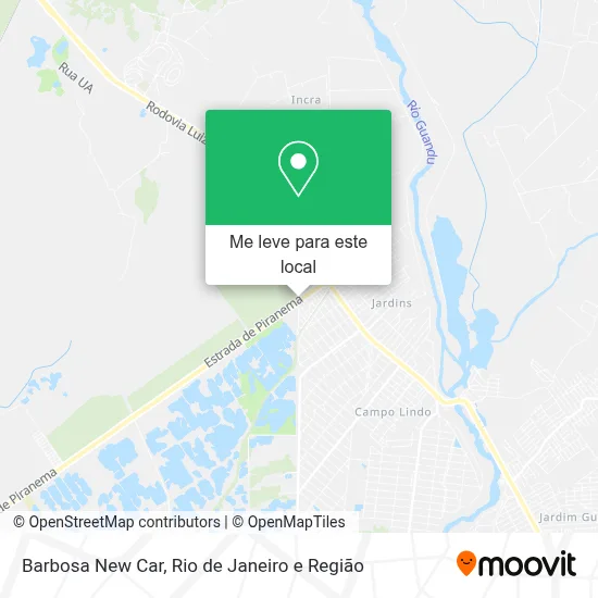 Barbosa New Car mapa