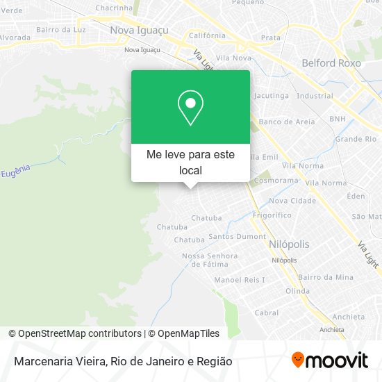 Marcenaria Vieira mapa
