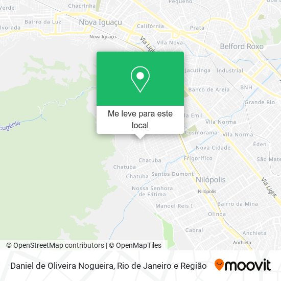 Daniel de Oliveira Nogueira mapa