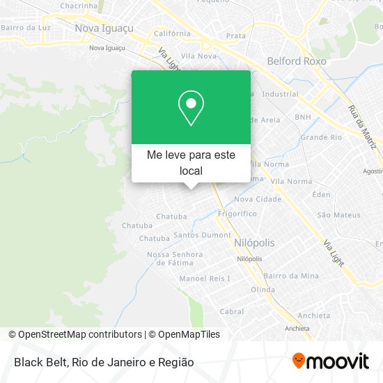 Black Belt mapa