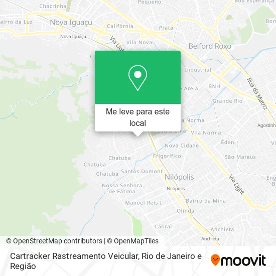 Cartracker Rastreamento Veicular mapa