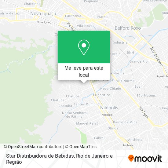 Star Distribuidora de Bebidas mapa