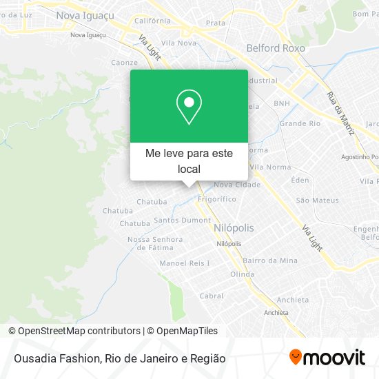 Ousadia Fashion mapa