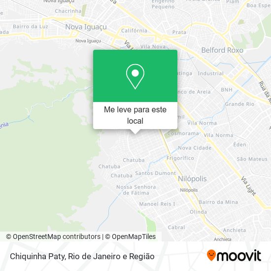 Chiquinha Paty mapa