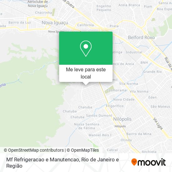 Mf Refrigeracao e Manutencao mapa