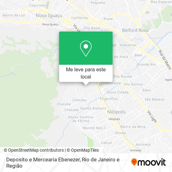 Deposito e Mercearia Ebenezer mapa