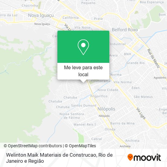 Welinton Maik Materiais de Construcao mapa