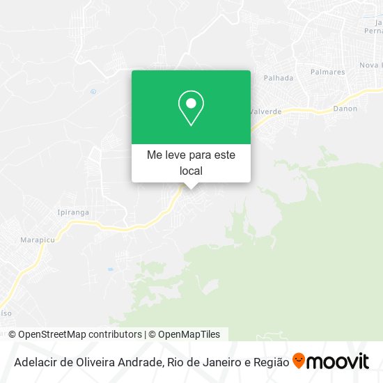 Adelacir de Oliveira Andrade mapa