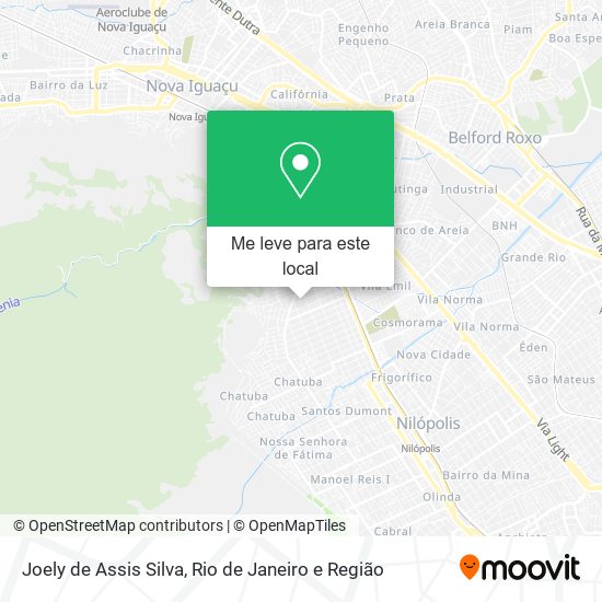 Joely de Assis Silva mapa