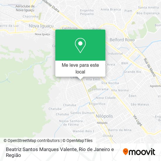 Beatriz Santos Marques Valente mapa