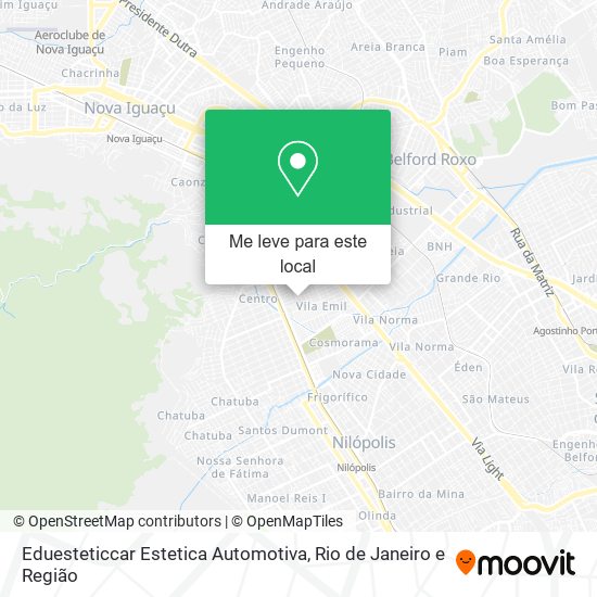 Eduesteticcar Estetica Automotiva mapa