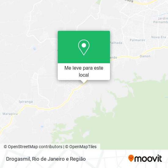 Drogasmil mapa