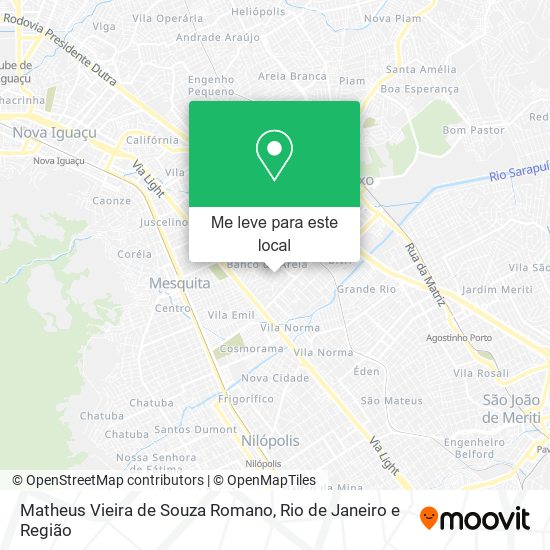 Matheus Vieira de Souza Romano mapa