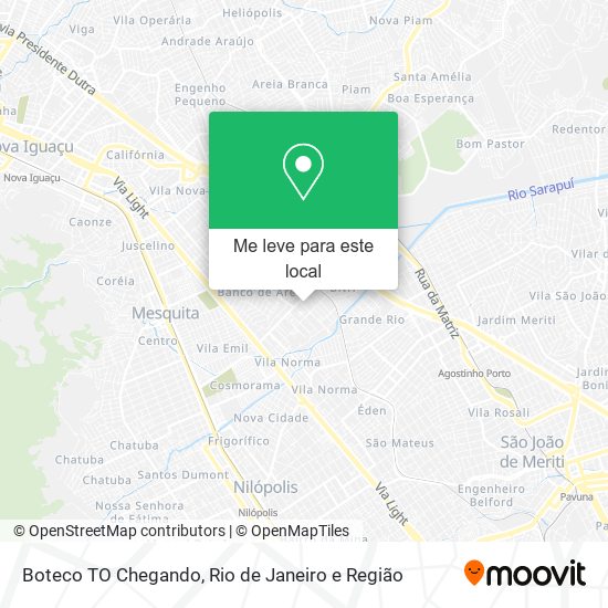 Boteco TO Chegando mapa