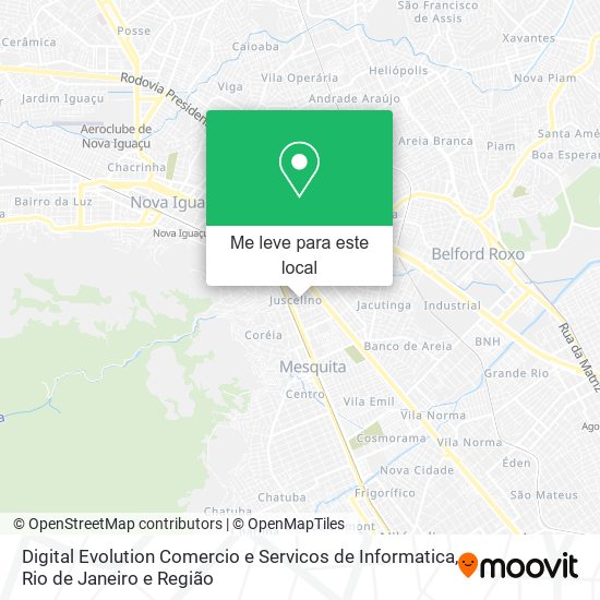Digital Evolution Comercio e Servicos de Informatica mapa