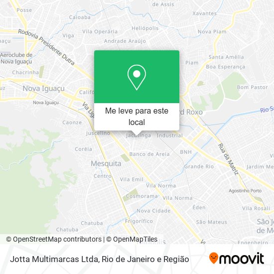 Jotta Multimarcas Ltda mapa
