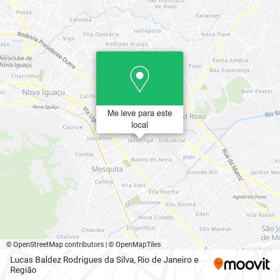 Lucas Baldez Rodrigues da Silva mapa