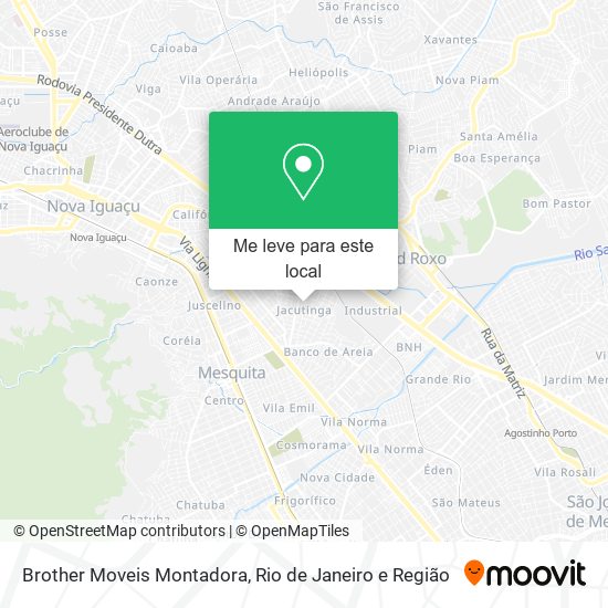Brother Moveis Montadora mapa