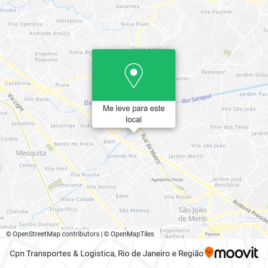 Cpn Transportes & Logistica mapa