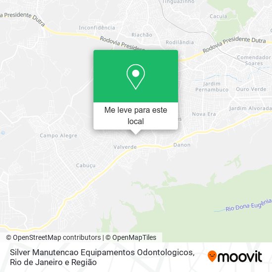 Silver Manutencao Equipamentos Odontologicos mapa