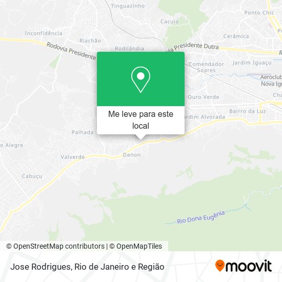 Jose Rodrigues mapa