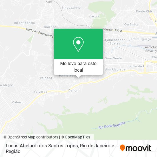 Lucas Abelardi dos Santos Lopes mapa