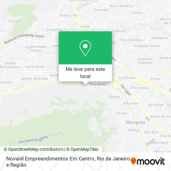 Novanil Empreendimentos Em Centro mapa