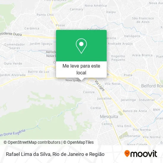 Rafael Lima da Silva mapa