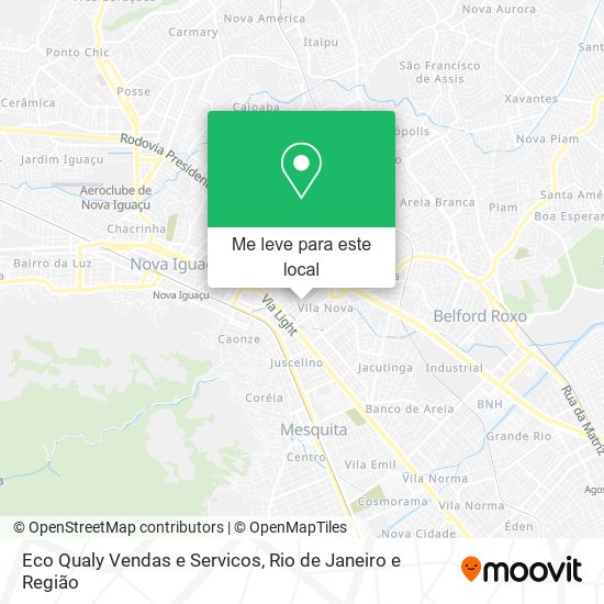 Eco Qualy Vendas e Servicos mapa