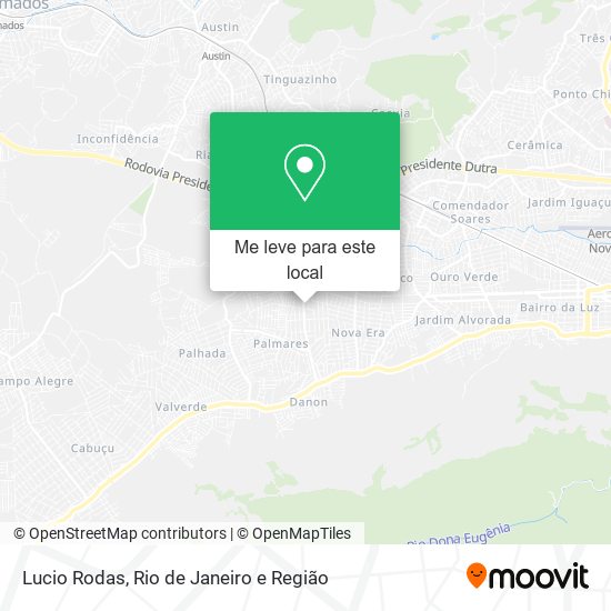 Lucio Rodas mapa