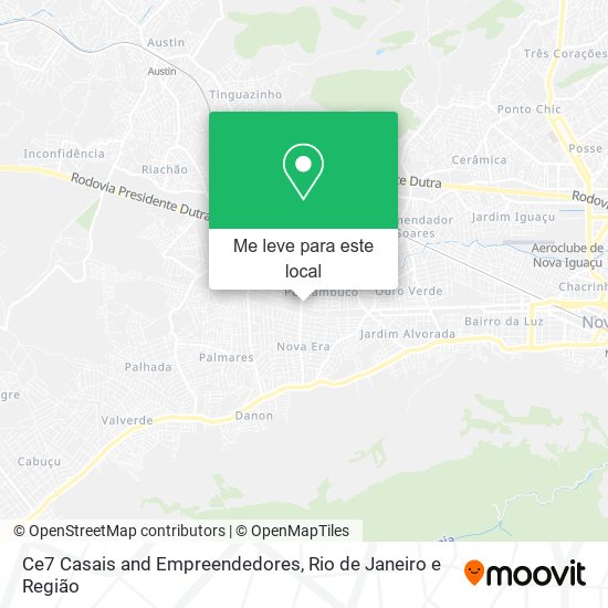 Ce7 Casais and Empreendedores mapa