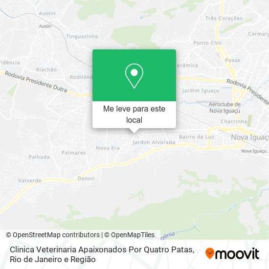 Clinica Veterinaria Apaixonados Por Quatro Patas mapa