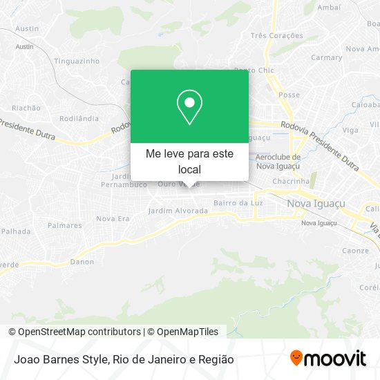 Joao Barnes Style mapa