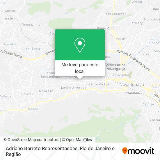 Adriano Barreto Representacoes mapa