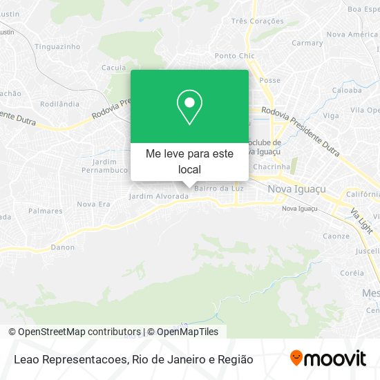 Leao Representacoes mapa