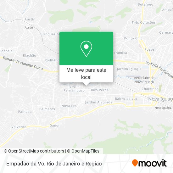 Empadao da Vo mapa