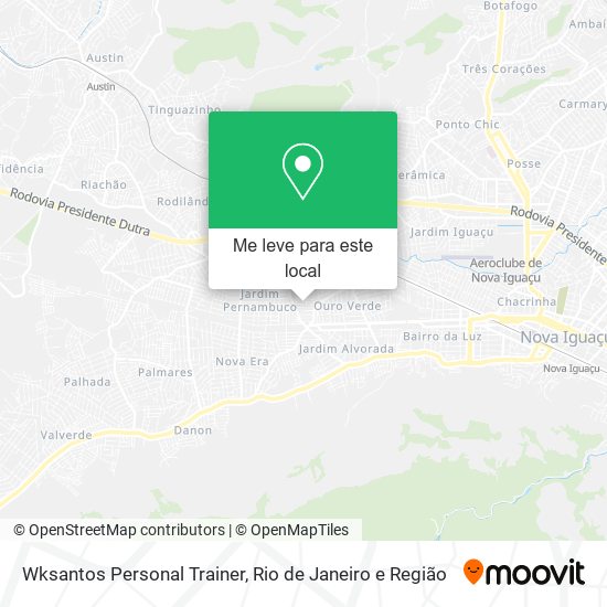 Wksantos Personal Trainer mapa