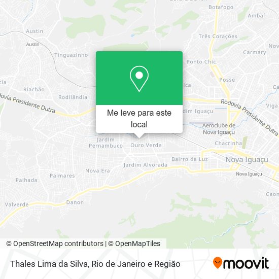 Thales Lima da Silva mapa