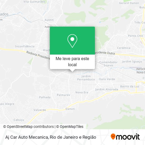 Aj Car Auto Mecanica mapa