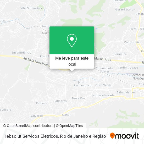 Iebsolut Servicos Eletricos mapa