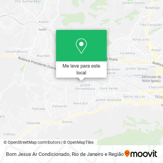 Bom Jesus Ar Condicionado mapa