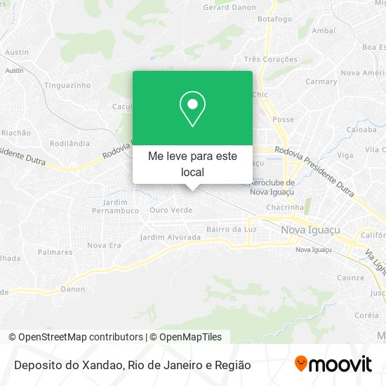 Deposito do Xandao mapa