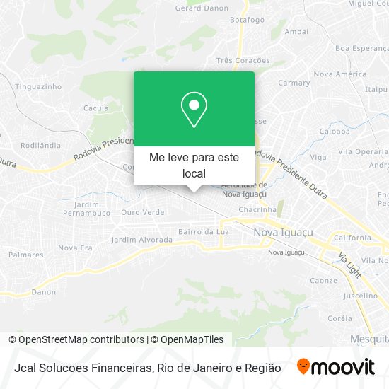 Jcal Solucoes Financeiras mapa