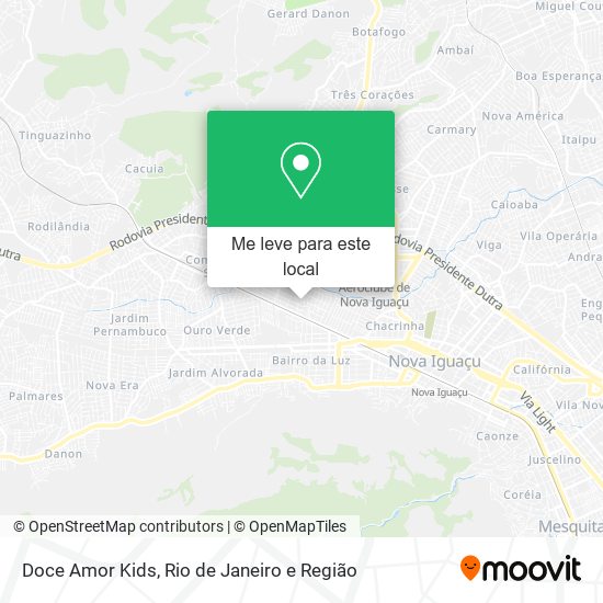 Doce Amor Kids mapa