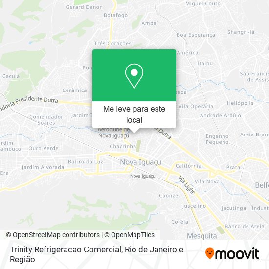 Trinity Refrigeracao Comercial mapa