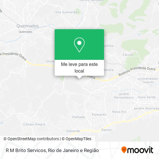 R M Brito Servicos mapa