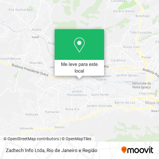 Zadtech Info Ltda mapa