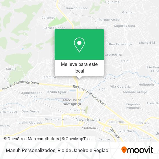 Manuh Personalizados mapa