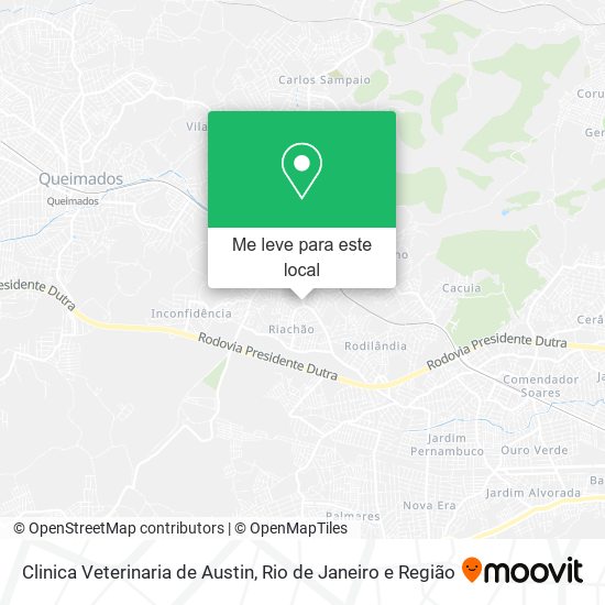 Clinica Veterinaria de Austin mapa